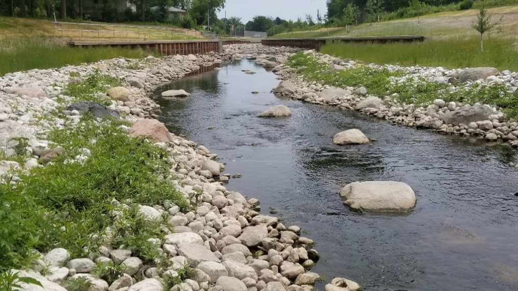 Completed Underwood Creek GLFER Project, Wauwatosa WI. Completed Underwood Creek GLFER Project, Wauwatosa WI.
